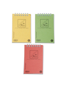 Blocnotes A7 Pigna Basic, 50 file, dictando, cu spira