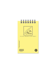 Blocnotes A7 Pigna Basic, 50 file, matematica, cu spira