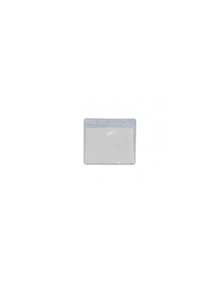 Suport ecuson PAG, orizontal, 65x90mm, plastic, transparent