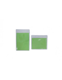 Suport ecuson PAG, orizontal, 65x90mm, plastic, transparent 2