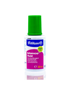 Fluid corector (pasta corectoare) Pelikan Blanco 338582, 20ml, pe baza de apa, cu pensula