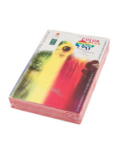 Hartie colorata A4 Color Plus, 80g/mp, rosu craciun, top 500 coli