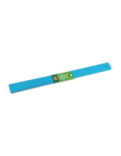 Hartie creponata Koh-i-noor K9755-14, 50x200cm, albastru azur, set 10 buc