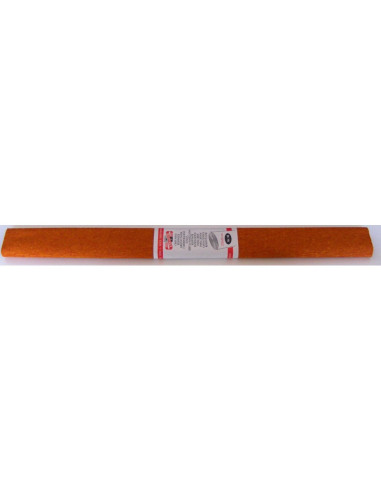 Hartie creponata Koh-i-noor K9755-36, 50x200cm, caramiziu, set 10 buc