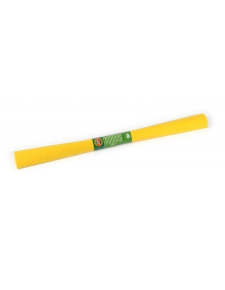 Hartie creponata Koh-i-noor K9755-09, 50x200cm, galben, set 10 buc