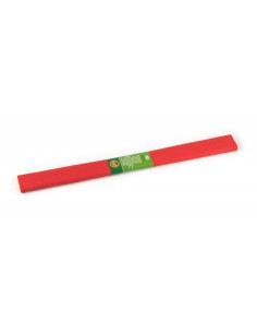Hartie creponata Koh-i-noor K9755-06, 50x200cm, rosu, set 10 buc