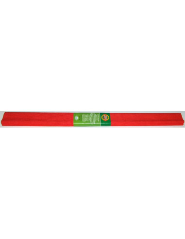 Hartie creponata Koh-i-noor K9755-06, 50x200cm, rosu, set 10 buc