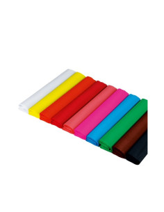 Hartie creponata Fiorello 170-2300, 25x200cm, diverse culori, set 10 role 2