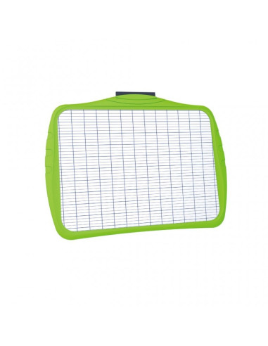 Tabla de scriere Keyroad KR972016 / KR971184, 22x28.8cm, 2 fete (alb, patratele), + marker si burete