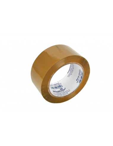 Banda adeziva Office-Cover, pentru ambalare, 48mm x 100yard, maro