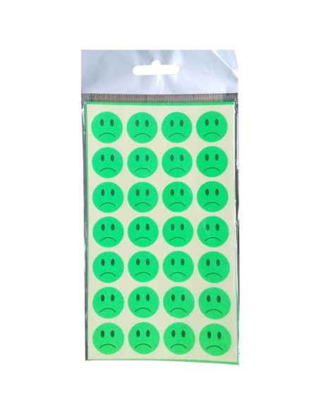 Abtibilduri - calificativ Rau, 28 buc/coala, 10 coli, 280 buc, 20mm, 28/A6, set 10 coli, Colorarte