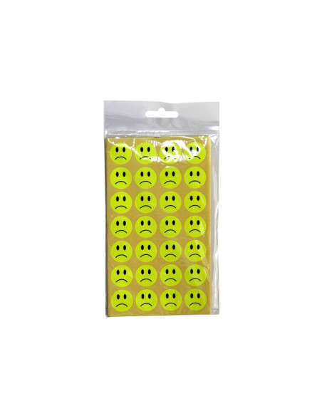 Abtibilduri - calificativ Rau, 28 buc/coala, 10 coli, 280 buc, 20mm, 28/A6, set 10 coli, Colorarte