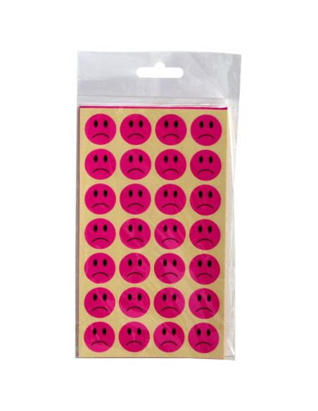 Abtibilduri - calificativ Rau, 28 buc/coala, 10 coli, 280 buc, 20mm, 28/A6, set 10 coli, Colorarte
