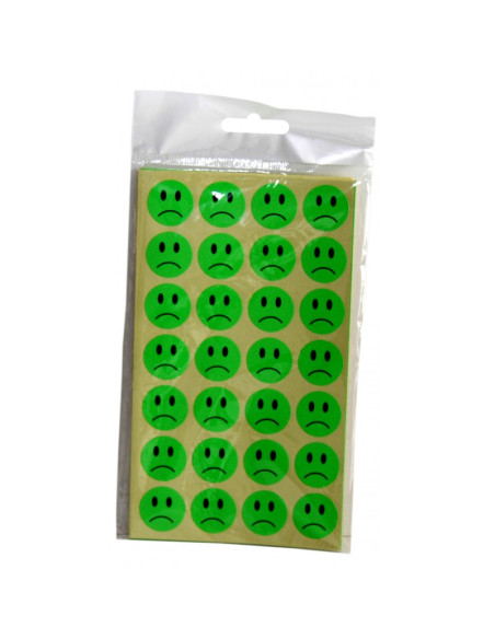 Abtibilduri - calificativ Rau, 28 buc/coala, 10 coli, 280 buc, 20mm, 28/A6, set 10 coli, Colorarte