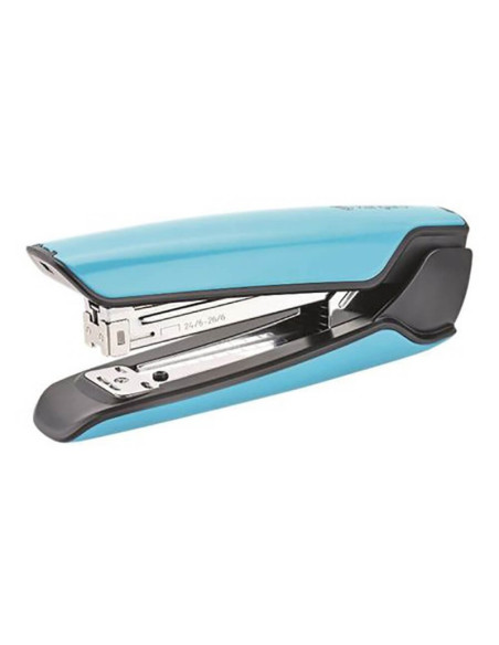 Capsator Kangaro NOWA-335S/S, 24/6, 30 coli, 70mm, metalic, albastru turqoise, blister