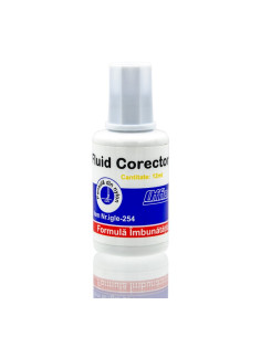 Fluid corector (pasta corectoare) Office-Cover 254, 12ml, pe baza de solvent, cu pensula