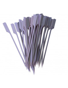 Accesorii creatie - lemn - betisoare rotunde, cap lat, natur, 15cm, set 40 buc, Colorarte