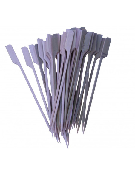 Accesorii creatie - lemn - betisoare rotunde, cap lat, natur, 15cm, set 40 buc, Colorarte