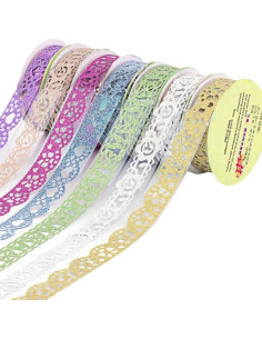 Banda adeziva, 18mm x 1m, cu sclipici, diverse culori, Colorarte