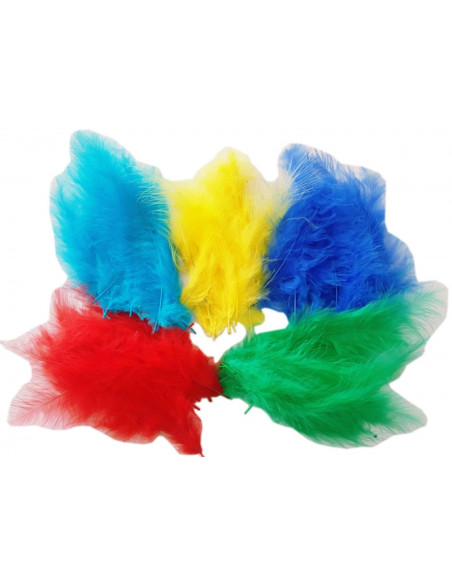 Accesorii creatie - pene, 12-18cm, set 10 buc, Colorarte