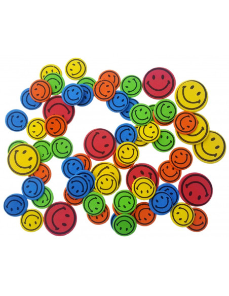 Abtibilduri - fericit, 8g, buretat, Colorarte, 3361