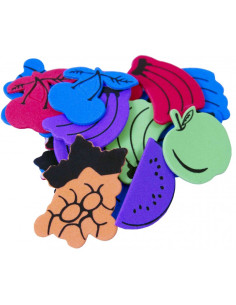 Abtibilduri - fructe, 8g, buretat, Colorarte, 3361