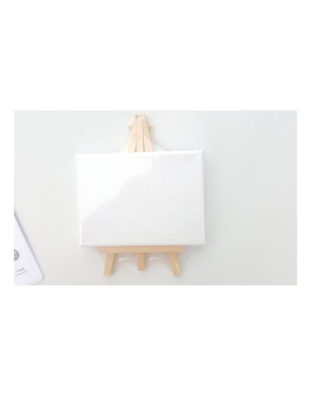 Panza pictura 12x16cm, Colorarte - simpla, cadru de lemn, cu sevalet