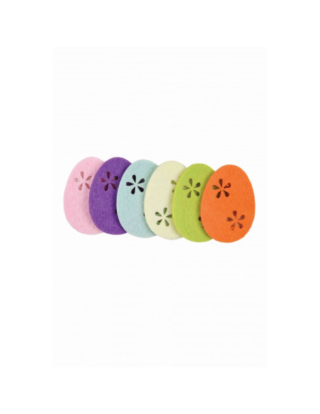 Accesorii creatie - ou fetru, set 6 buc, Colorarte