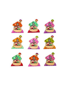 Accesorii creatie - lemn - casuta povesti, set 10-12 buc, Colorarte
