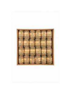Accesorii creatie - ghem sfoara canepa, natural, 10m, set 24 buc, Colorarte, BC-JT005