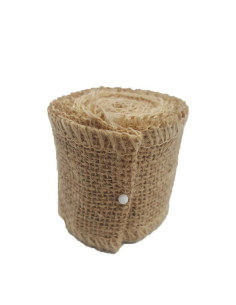 Accesorii creatie - panza iuta, natural, 5cm x 2m, Colorarte