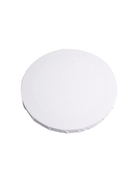 Panza pictura 30cm, Colorarte - rotunda, cadru de lemn