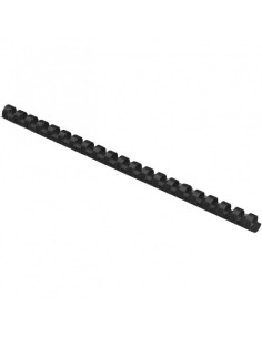 Inele plastic pentru indosariere Office Cover, 25mm, negru 2