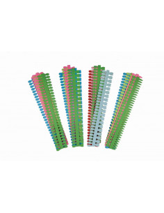 Hartie quilling - flori pretaiate, diverse modele, set 12 buc, CNX, YZ1620
