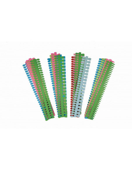 Hartie quilling - flori pretaiate, diverse modele, set 12 buc, CNX, YZ1620