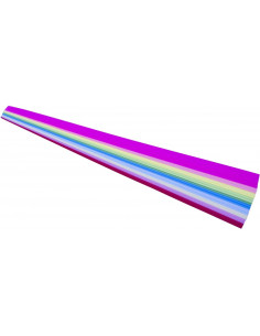 Hartie quilling, 1x25cm, diverse culori, neon, set 90 buc, CNX 2