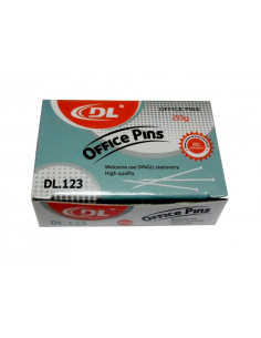 Ace cu gamalie CNX DL123, metalice, 28mm, argintii, cutie 20g