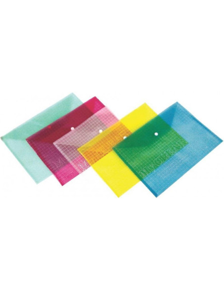 Mapa plastic CNX KS-35 / W209, cu capsa, A4, 120 microni, diverse culori