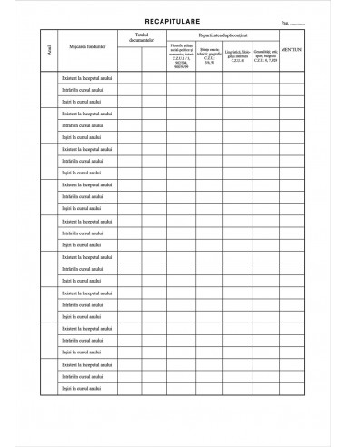 C102 Registru de miscare a fondului de publicatii (RMF) - coperta arhiva