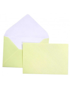 Plic color C6L CNX, galben metalizat, 120g/mp, 114x162mm, set 10 buc