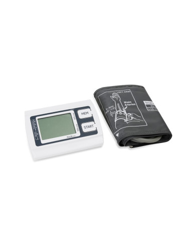 Tensiometru de brat Platinet electronic, memorie, 4 baterii AA incluse, PBPMKD558