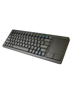 Tastatura wireless Omega Smart TV OKB004B, cu touch pad, negru 2