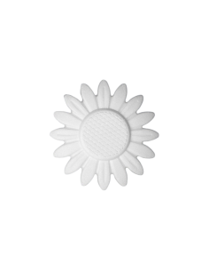 Accesorii creatie - polistiren HD - floarea soarelui, alb, 15x15x1.6cm, Colorarte