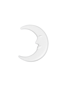 Accesorii creatie - polistiren HD - luna, alb, 12cm, Colorarte