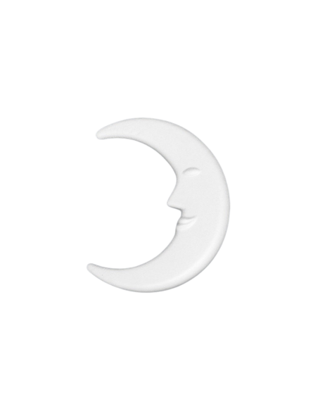 Accesorii creatie - polistiren HD - luna, alb, 12cm, Colorarte