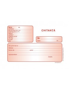 P028 Chitanta 3 exemplare, 50 seturi 2