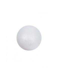 Accesorii creatie - polistiren HD - sfera, alb, 4cm, Colorarte