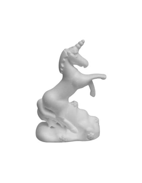Accesorii creatie - polistiren HD - unicorn, alb, 12x18x7cm, Colorarte